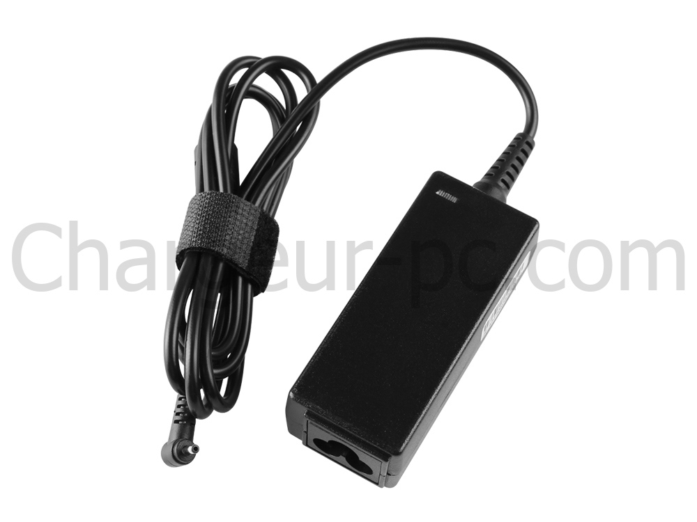 40W Original AC Adaptateur Chargeur pour Asus Eee PC 1005HAB-RBLU005S