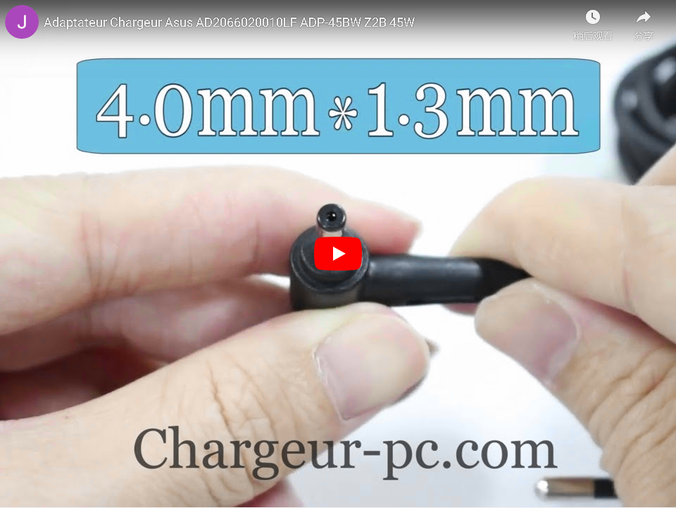 Original 45W AC Adaptateur Chargeur Asus R540BA-DM099T