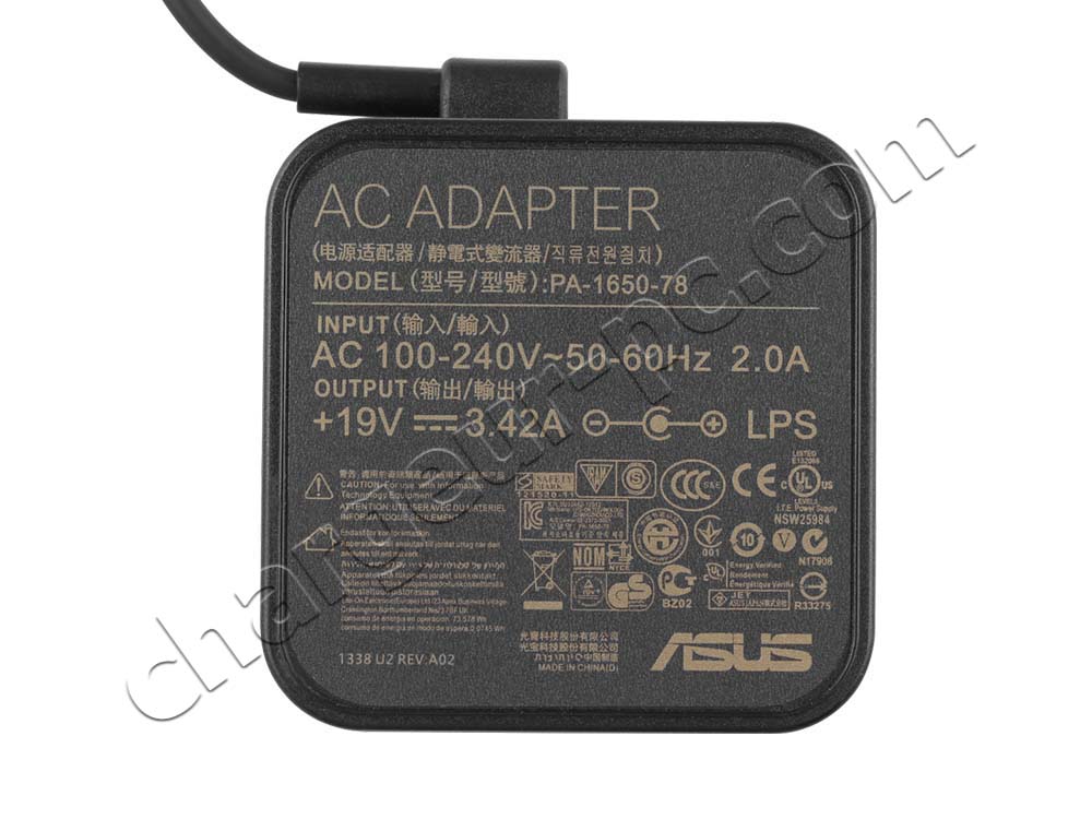 Original 65W Asus ZenBook Duo UX481FA AC Adaptateur Chargeur + câble