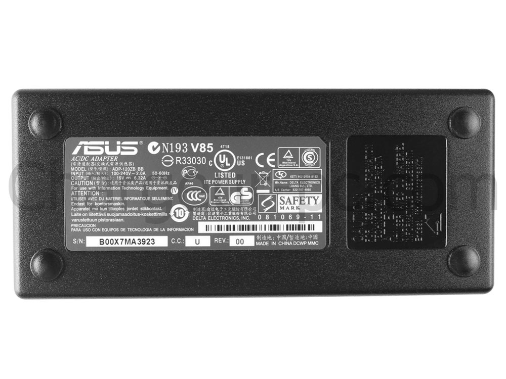 120W 5.5mm * 2.5mm Original AC Adaptateur Chargeur Asus PA-1121-28