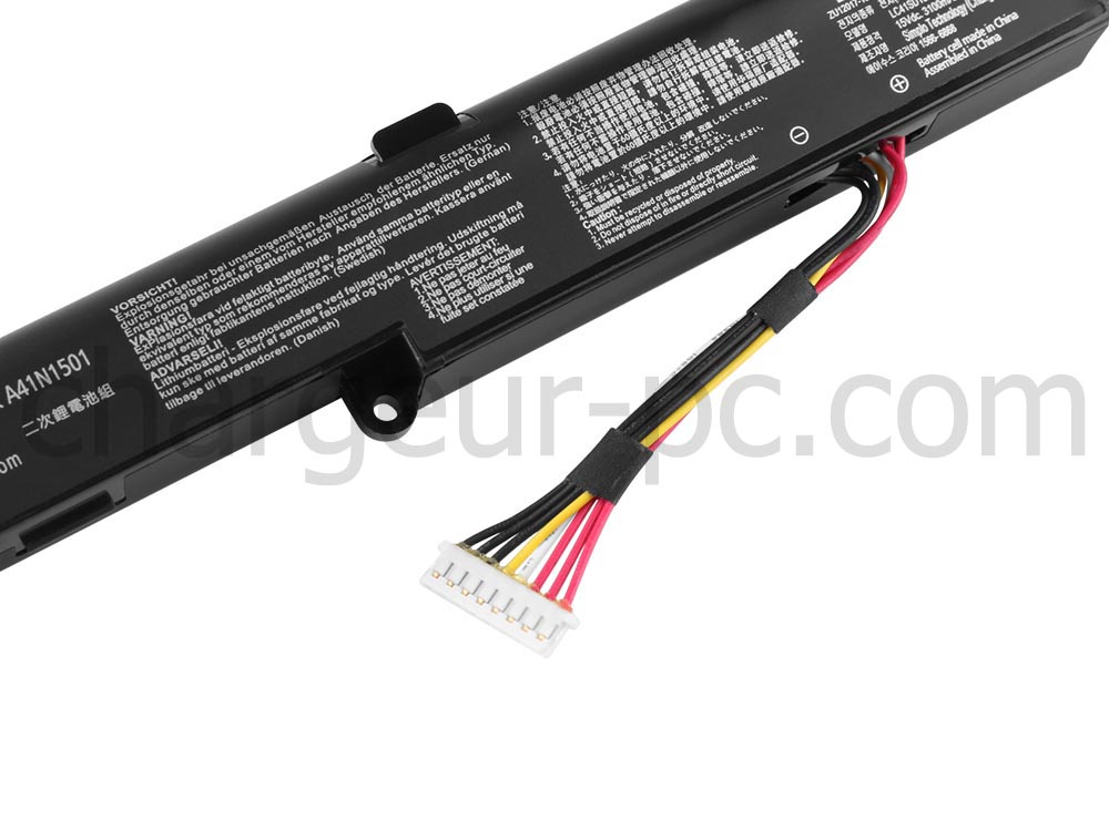 Batterie Original Asus ROG GL752VW-T4005T 48Wh