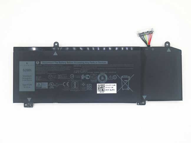 3750mAh 60Wh 4-Cell Batterie Dell Alienware m17 - Cliquez sur l'image pour la fermer