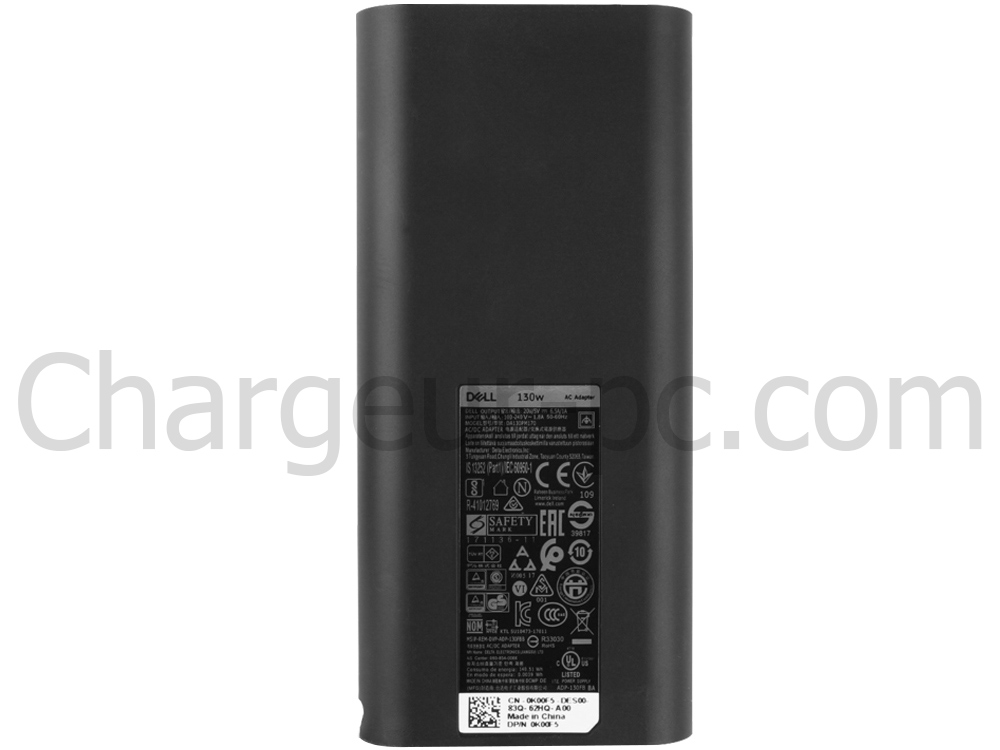 130W USB-C Dell Latitude 5421 AC Adaptateur Chargeur