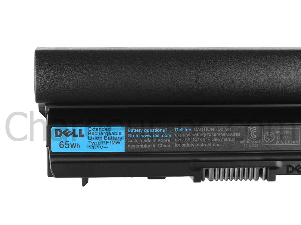 65Wh Batterie pour Dell 09K6P 0F7W7V 11HYV 3W2YX 5X317 7FF1K 7M0N5