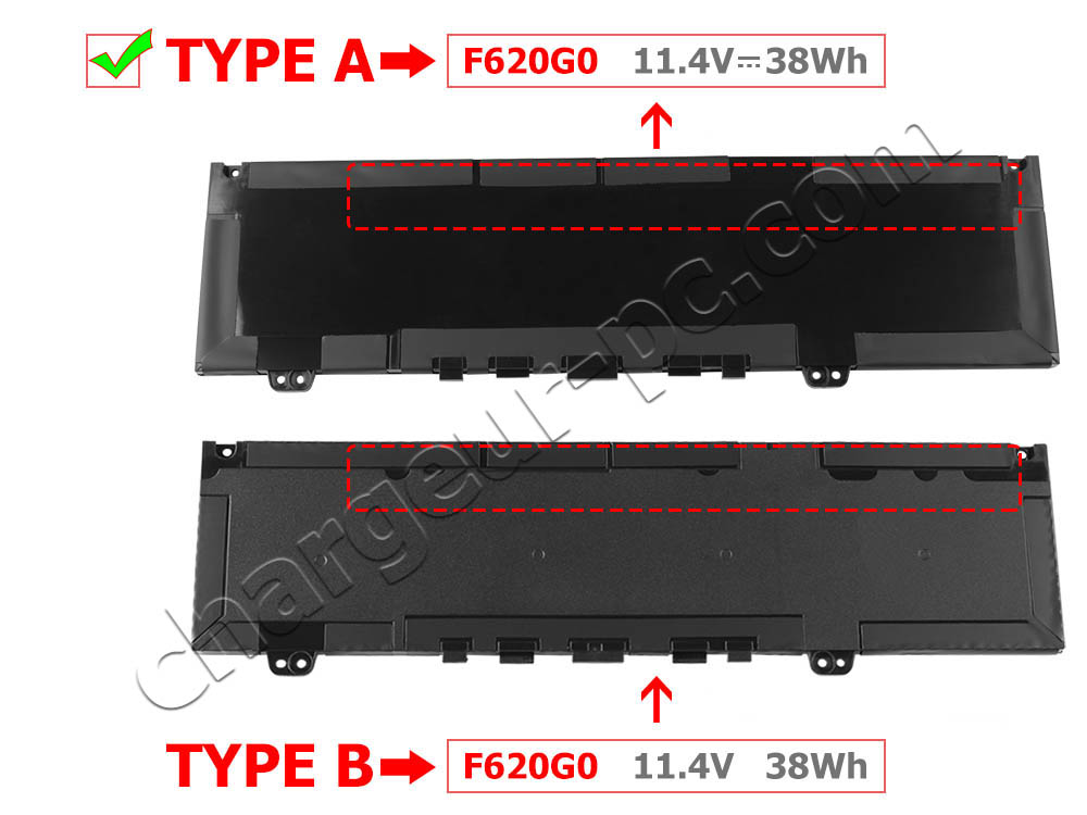 38Wh Original Batterie Dell Vostro 13 5370 P87G001