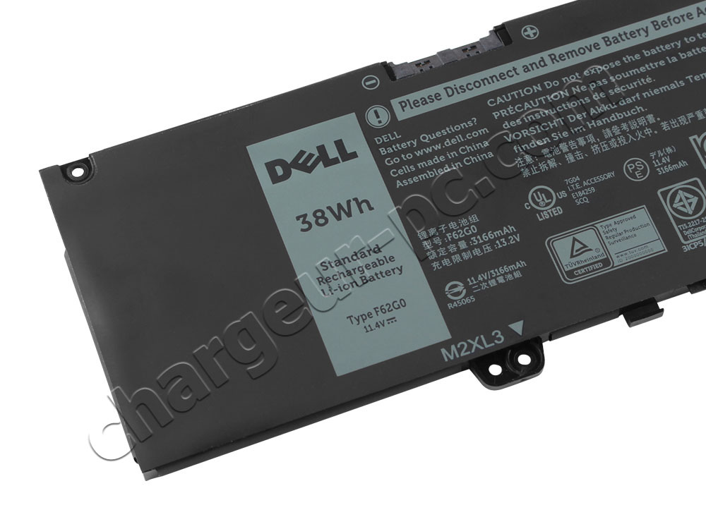 38Wh Original Batterie Dell Vostro 13 5370 P87G001