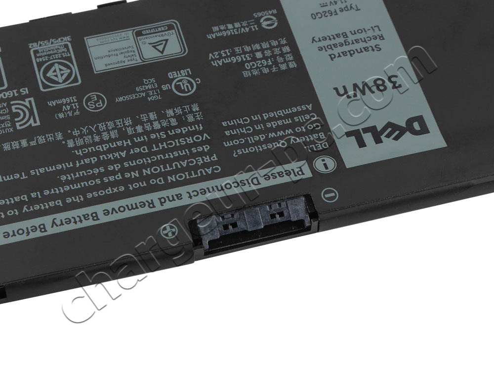 38Wh Original Batterie Dell Vostro 13 5370 P87G001
