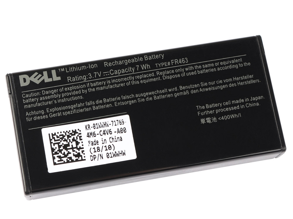 7Wh Batterie Original Dell U8735 XJ547