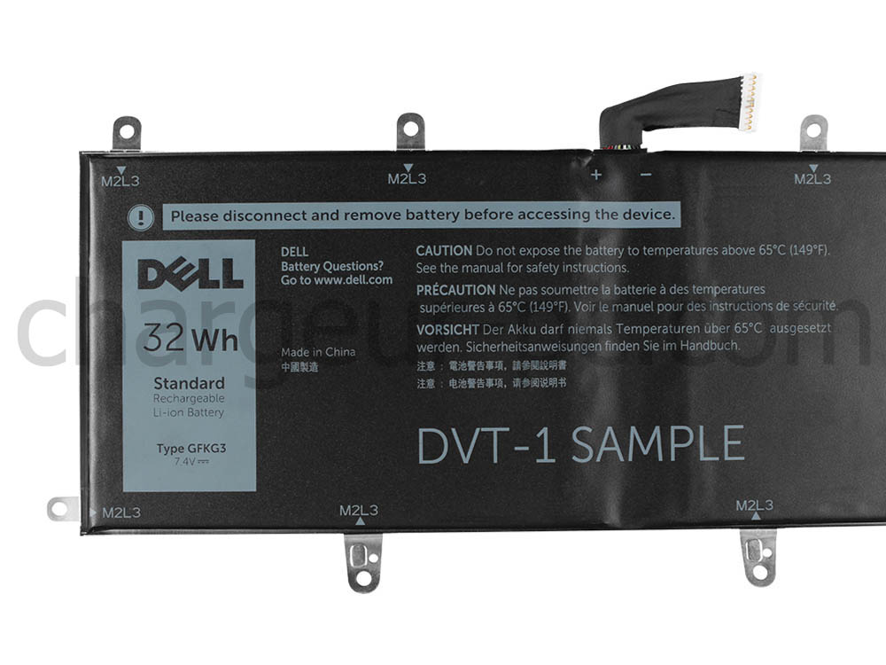 Original 32Wh Batterie Dell Venue 10 Pro 5056
