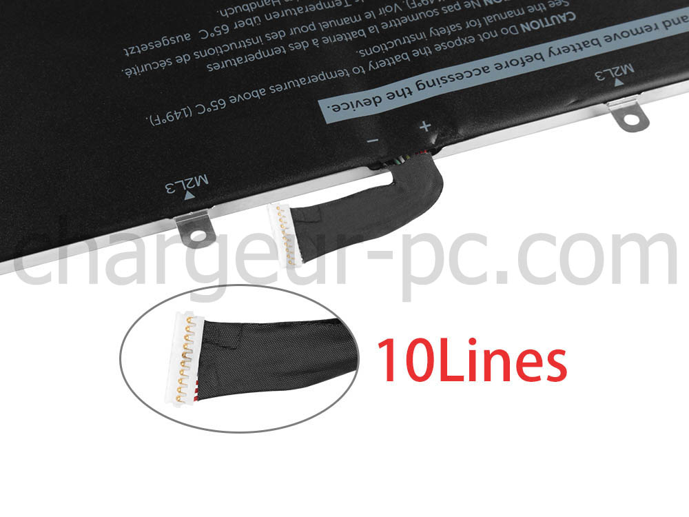 Original 32Wh Batterie Dell Venue 10 Pro 5056
