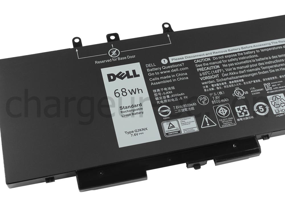 68Wh Original Batterie Dell Latitude 14 5480 P72G001