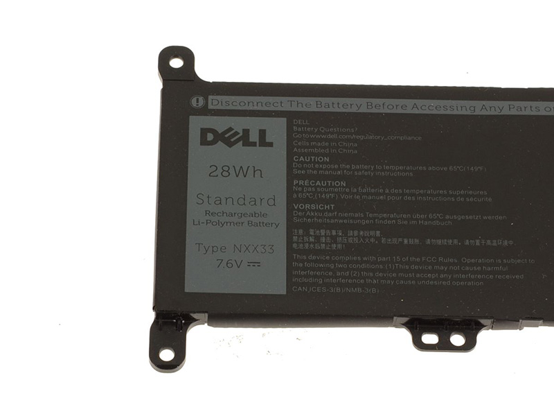 Original 3500mAh 28Wh Batterie Dell 0020K1