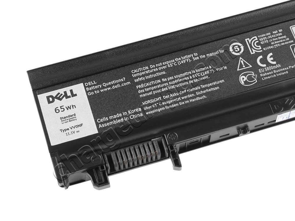 65Wh Original Batterie Dell 451-BBIE 451-BBIF