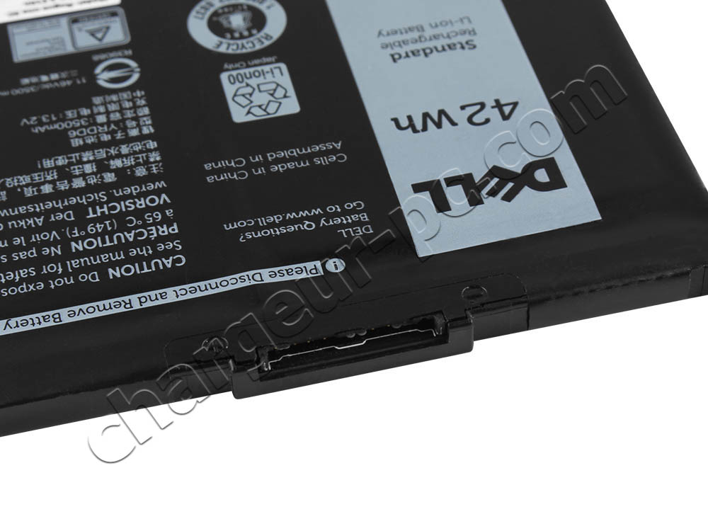 Original 3500mAh 42Wh Batterie Dell 01VX1H YRDD6
