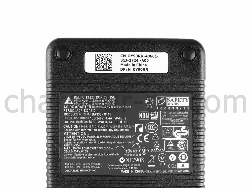 Chargeur Original Acer Predator GX-792-703D 330W + Câble