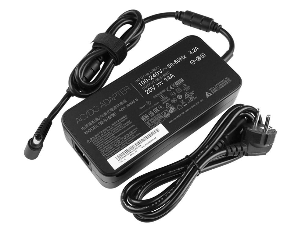 Original 280W MSI GE65 Raider 9SF-041FR AC Adaptateur Chargeur