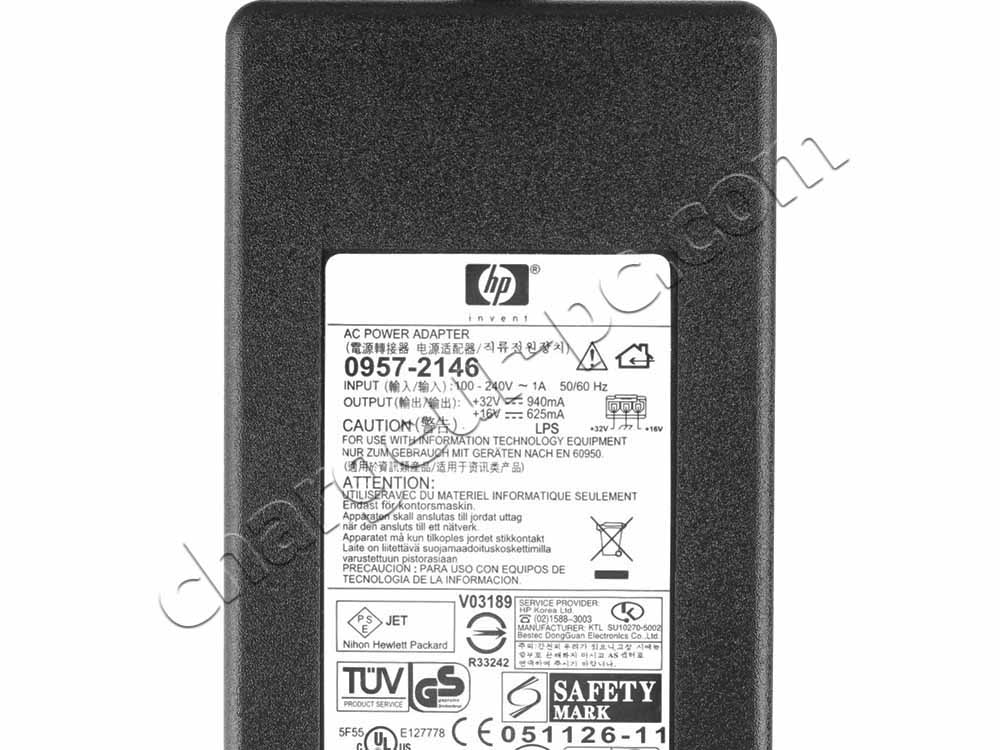 Original AC Adaptateur Chargeur pour HP PhotoSmart C3180 All-In-One Printer