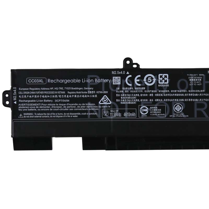 Original HP CC03056XL-PL Batterie 4610mAh 56Wh
