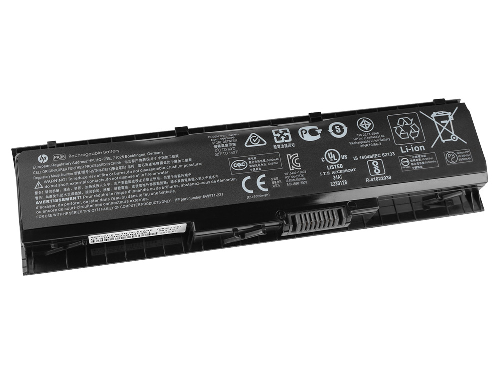 62Wh Original Batterie HP Pavilion 17-ab001ur 17-ab086ng