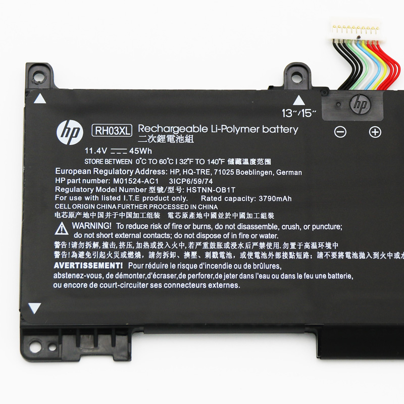 Original HP HSTNN-IB9Q Batterie 3790mAh 45Wh