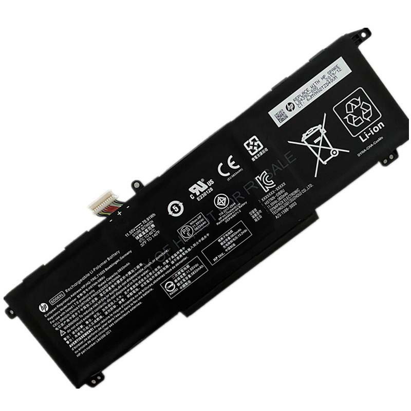 Original HP OMEN Laptop 15-ek0019ns Batterie 6139mAh 70.91Wh