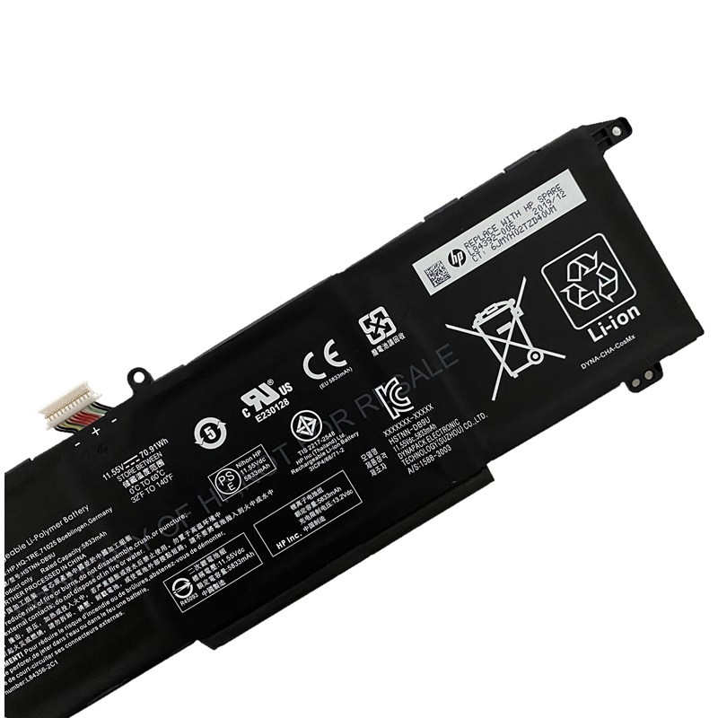 Original HP OMEN Laptop 15-ek0019ns Batterie 6139mAh 70.91Wh
