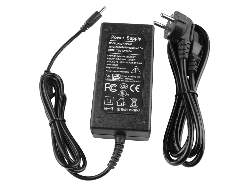 36W Adaptateur AC Chargeur HP Elite L2401x 24-inch LED Backlit LCD Monitor  HSTND-3591-Q