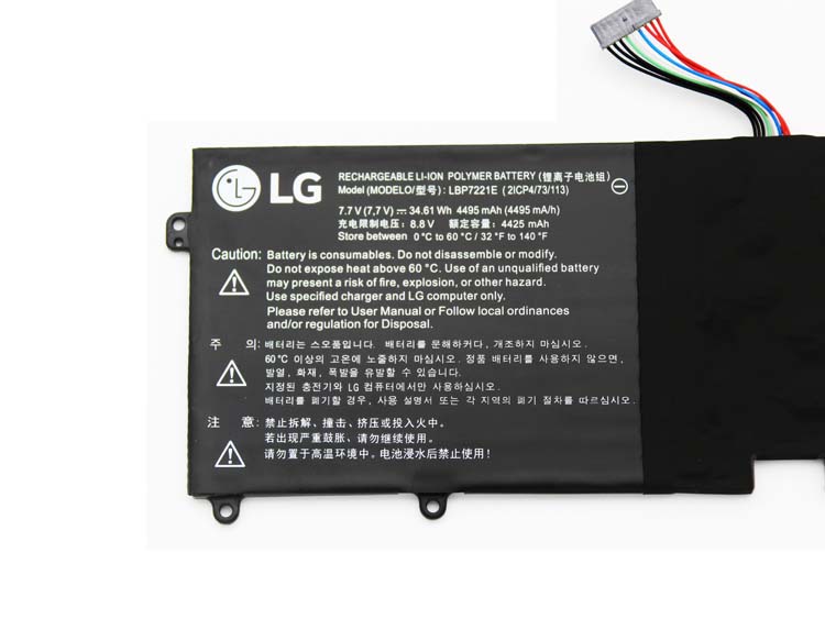 Original LG 13Z940-M.AESKL Batterie 4495mAh 34.61Wh