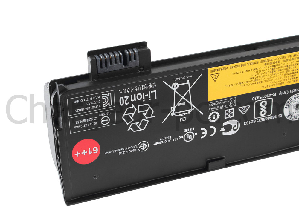 Original 6600mAh 72Wh Batterie Lenovo ThinkPad A475 20KL