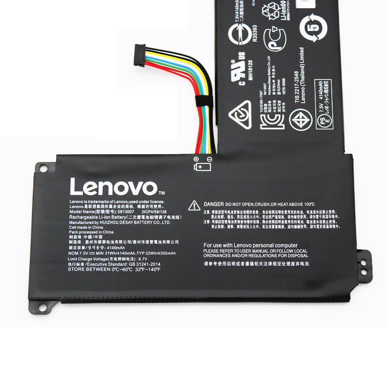 Original 4300mAh 32Wh Batterie Lenovo Ideapad 120S-11IAP 81A400E1MZ