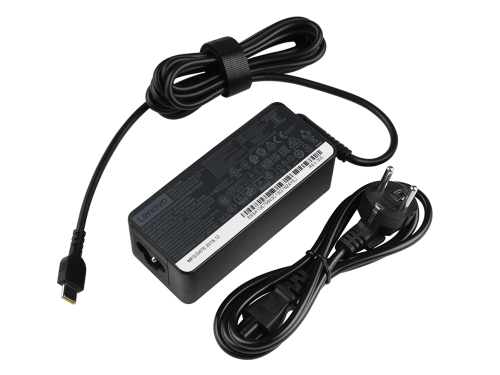 45W USB-C Lenovo ThinkPad T495 20NJ0010EU Adaptateur Chargeur
