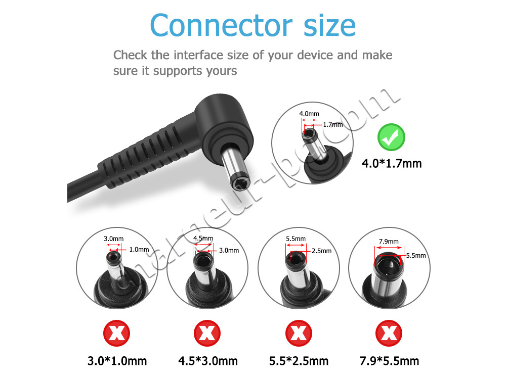 Original 65W Lenovo IdeaPad 330S-15IKB 81F5 81JN AC Adaptateur Chargeur