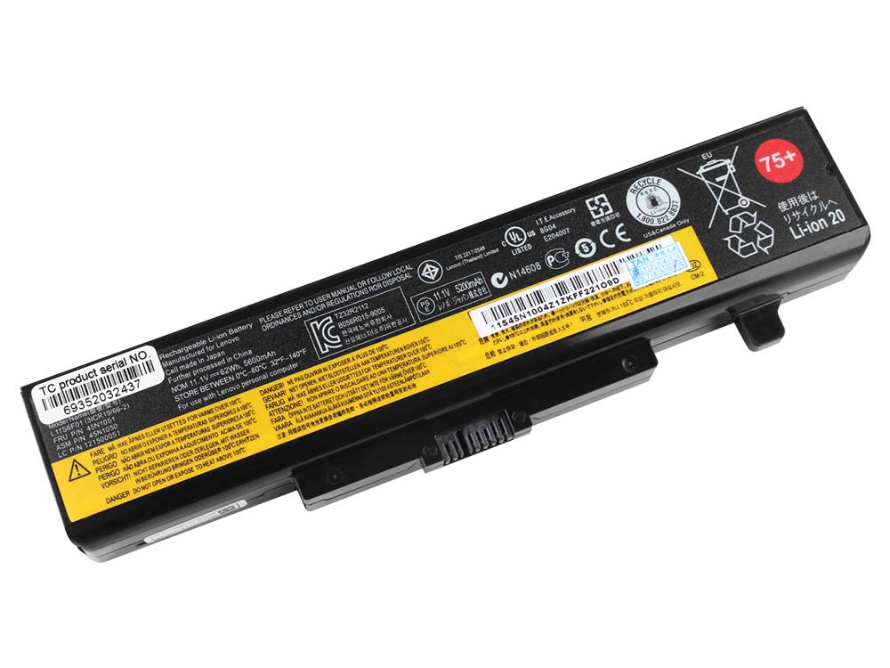 5600mAh Batterie pour Lenovo IdeaPad Y580 20994BU Y580 20994CU