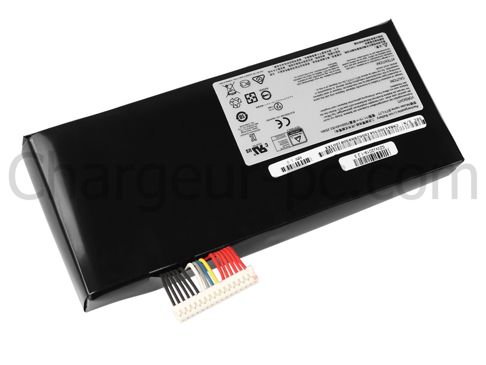 7500mAh Batterie Original pour MSI GT72 2QE 604UK GT72 2QE-628TR