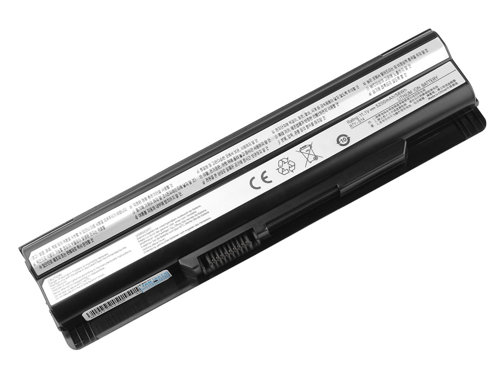 6600mAh Batterie pour MSI ge60 2pc 017xnl ge60 2pc-016xne ge60 2pc-018be