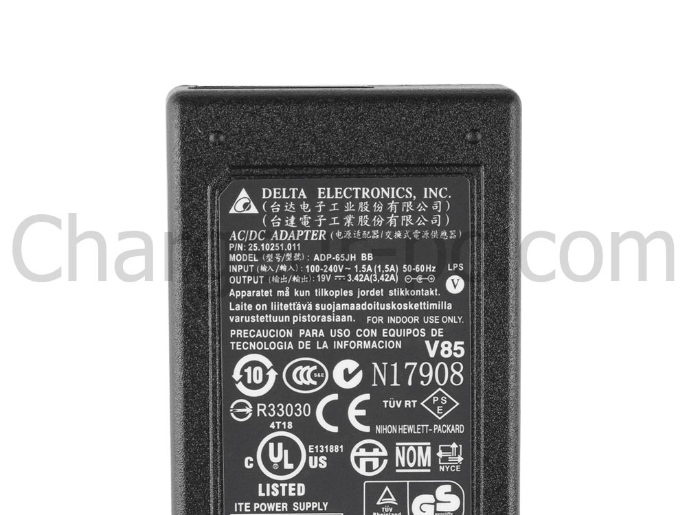 65W AC Adaptateur Chargeur pour Medion MD 98548 MD 98549 MD 98732 MD 98733