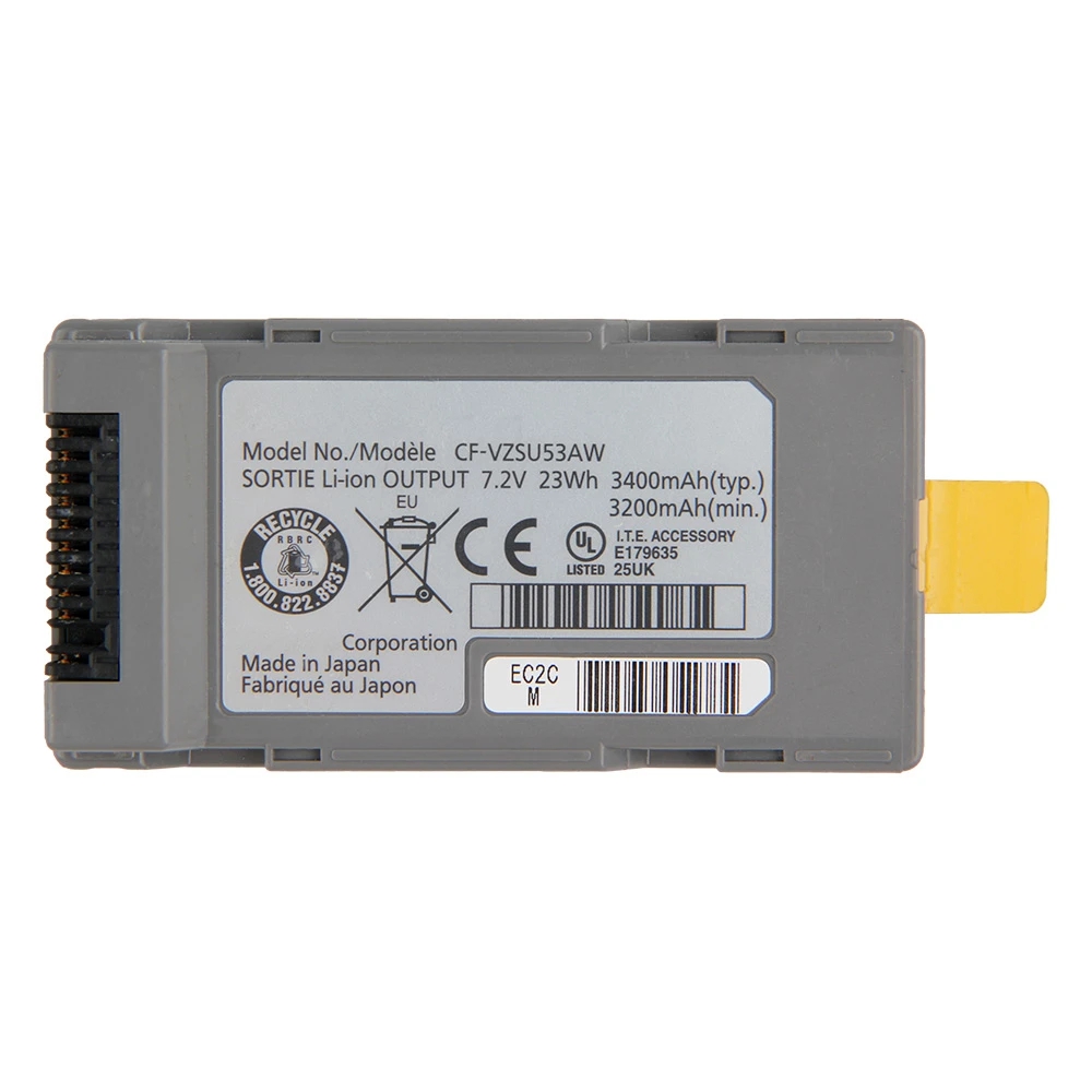 Panasonic CF-VZSU53AW CF-VZSU53JS Batterie 3400mAh 23Wh 2 Cellules