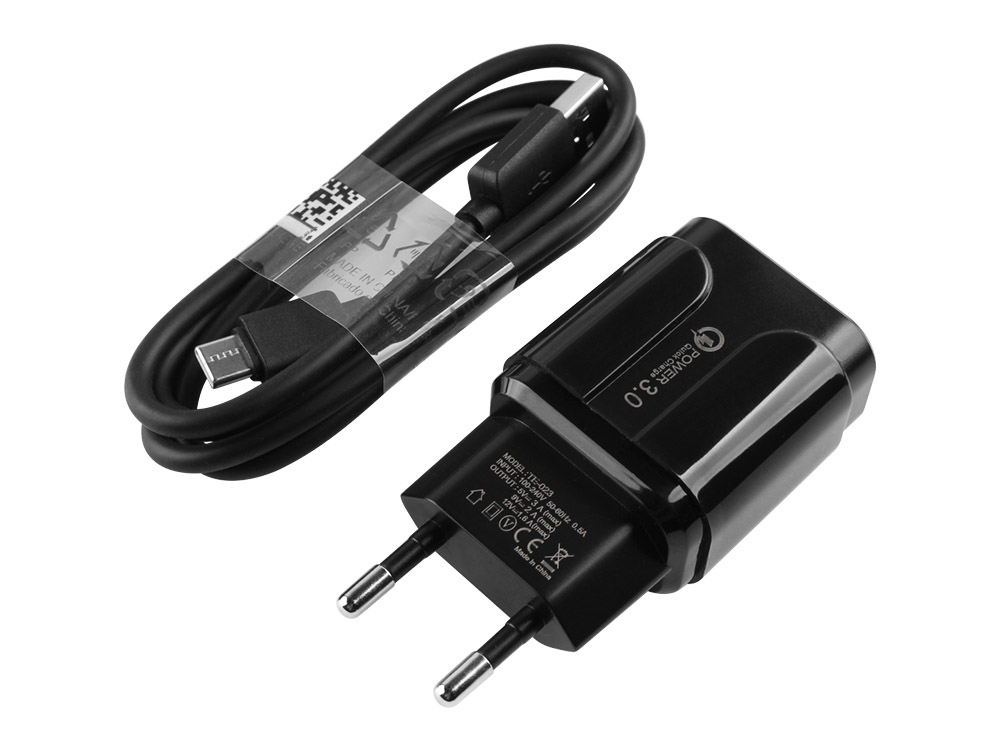18W USB-C TYPE-C Samsung Galaxy A03s SM-A037F/DS AC Adaptateur Chargeur