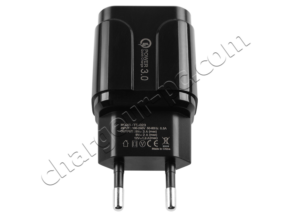 18W USB-C TYPE-C Samsung Galaxy A03s SM-A037F/DS AC Adaptateur Chargeur