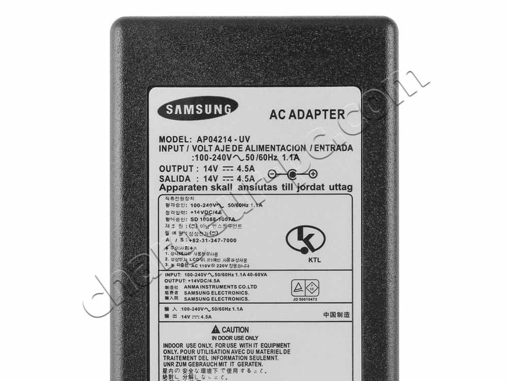 45W AC Adaptateur Chargeur pour Samsung T24C350LB T24C350LT LCD monitors