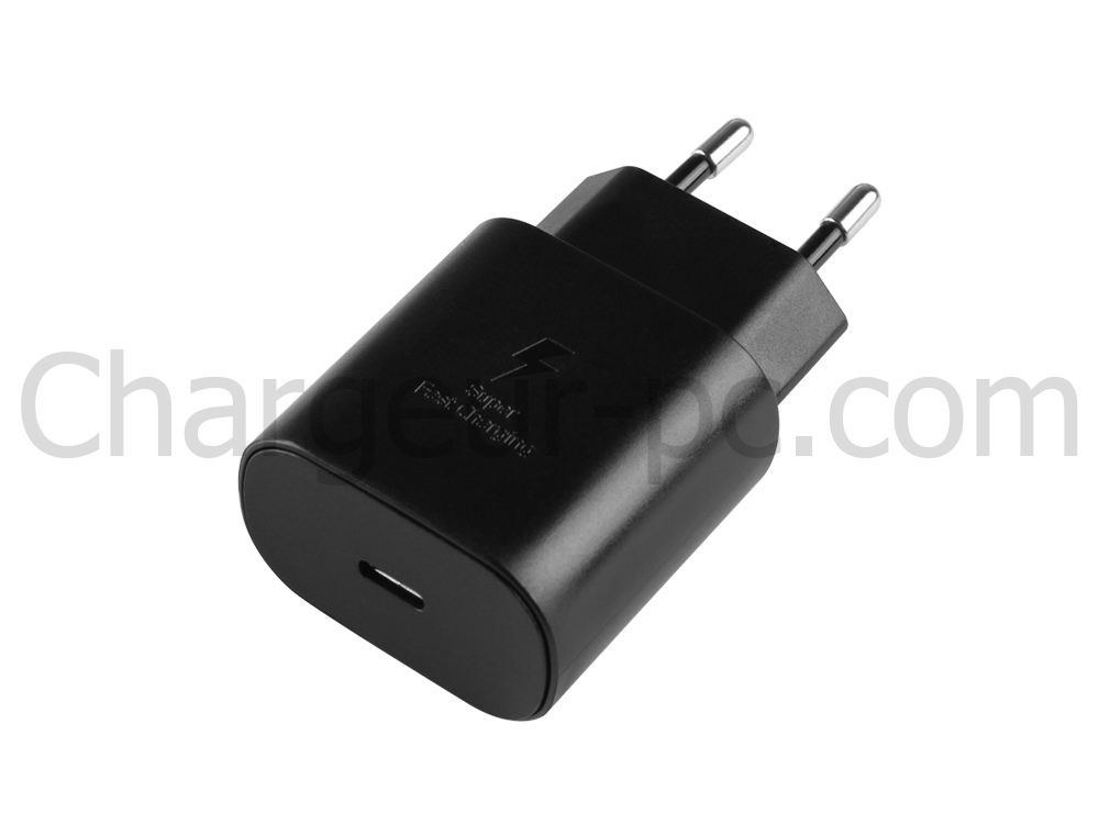 Original 25W Samsung Galaxy Z Flip SM-F700F AC Adaptateur Chargeur