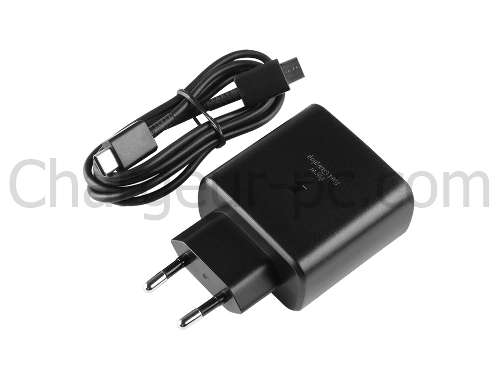 45W USB-C Samsung Galaxy A70s SM-A707F AC Adaptateur Chargeur