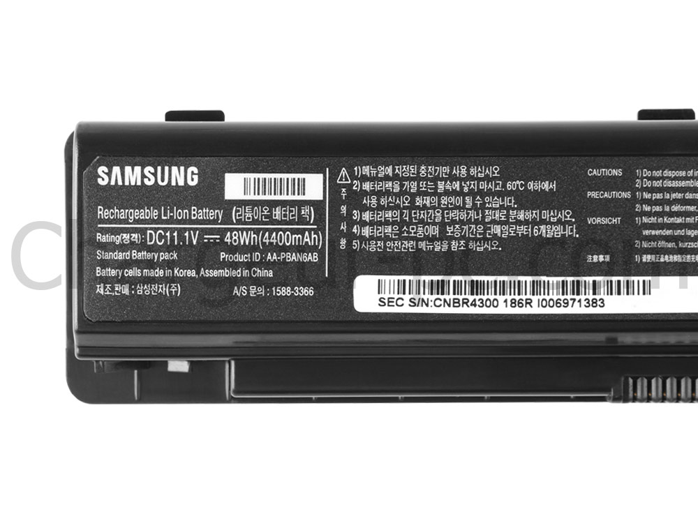 48Wh Batterie Original pour Samsung NP400B5B-S02FR NP400B5B-S04FR