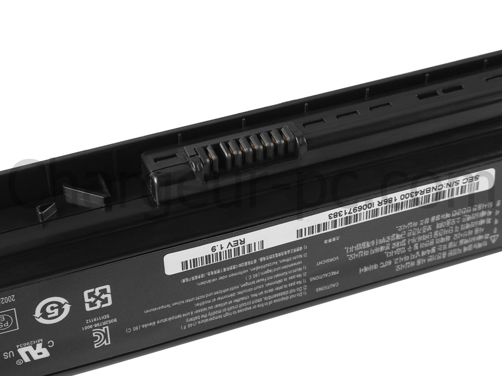 48Wh Batterie Original pour Samsung NP400B5B-S02FR NP400B5B-S04FR