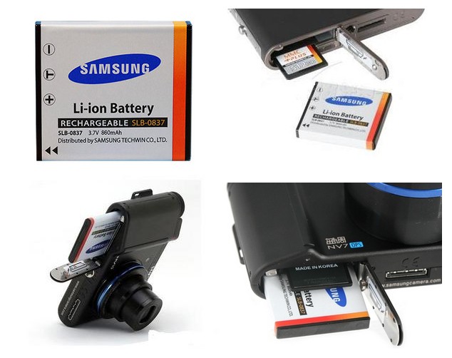 Original Samsung DIGIMAX NV20 Batterie 860mAh