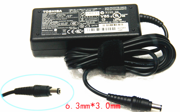 60W Toshiba Satellite 2415-S203 2415-S205 AC Adaptateur Chargeur