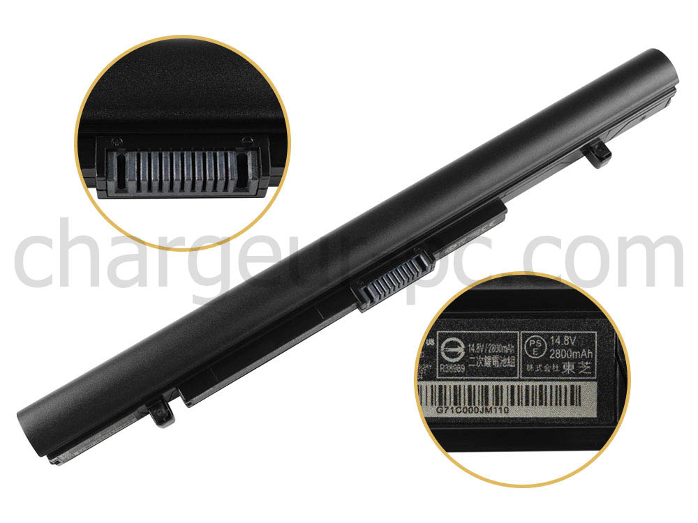 45Wh Batterie Original pour Toshiba Satellite Pro R50-B-10H R50-B-10T